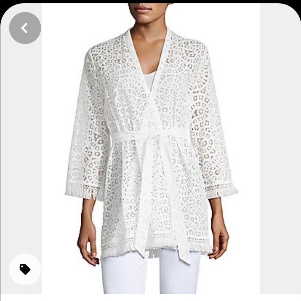 Lilly Pulitzer Lace Kimono